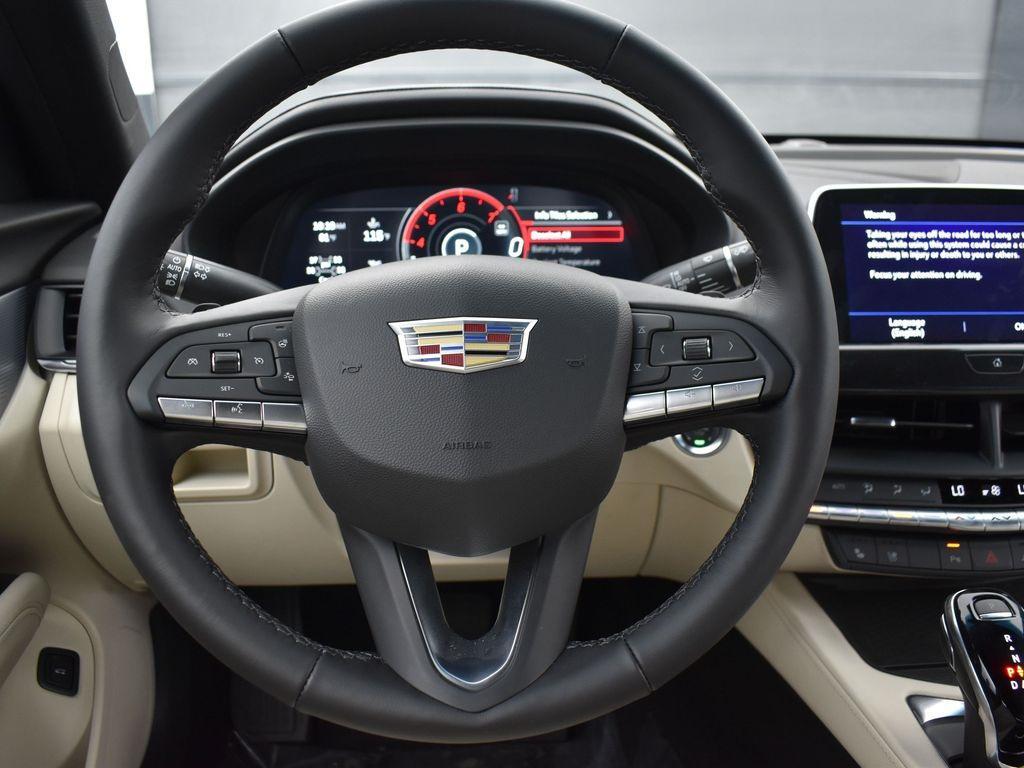 new 2025 Cadillac CT4 car, priced at $52,635