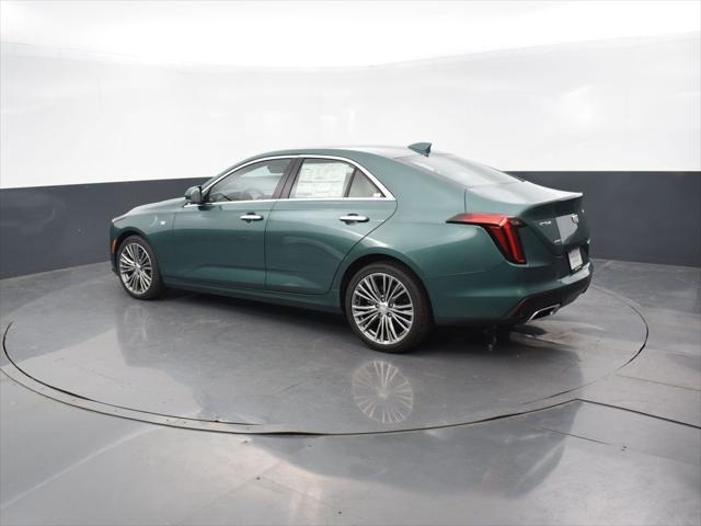 new 2025 Cadillac CT4 car, priced at $52,635