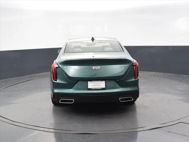 new 2025 Cadillac CT4 car, priced at $52,635