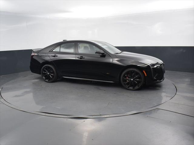 new 2025 Cadillac CT4-V car, priced at $60,895
