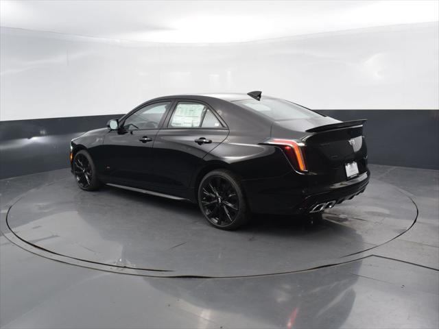 new 2025 Cadillac CT4-V car, priced at $60,895