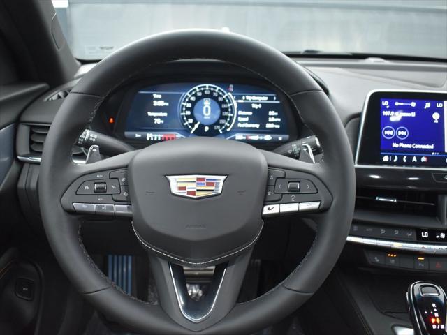 new 2025 Cadillac CT4-V car, priced at $60,895
