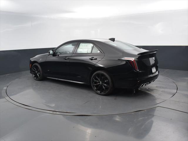 new 2025 Cadillac CT4-V car, priced at $60,895