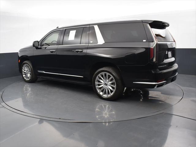 used 2023 Cadillac Escalade ESV car, priced at $86,125