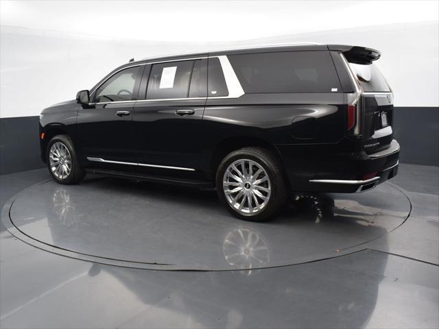 used 2023 Cadillac Escalade ESV car, priced at $86,125