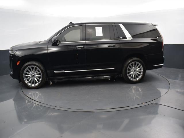 used 2023 Cadillac Escalade ESV car, priced at $86,125