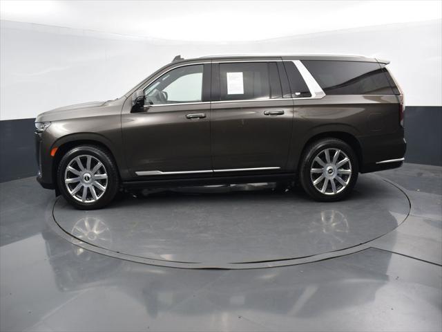 used 2021 Cadillac Escalade ESV car, priced at $69,195