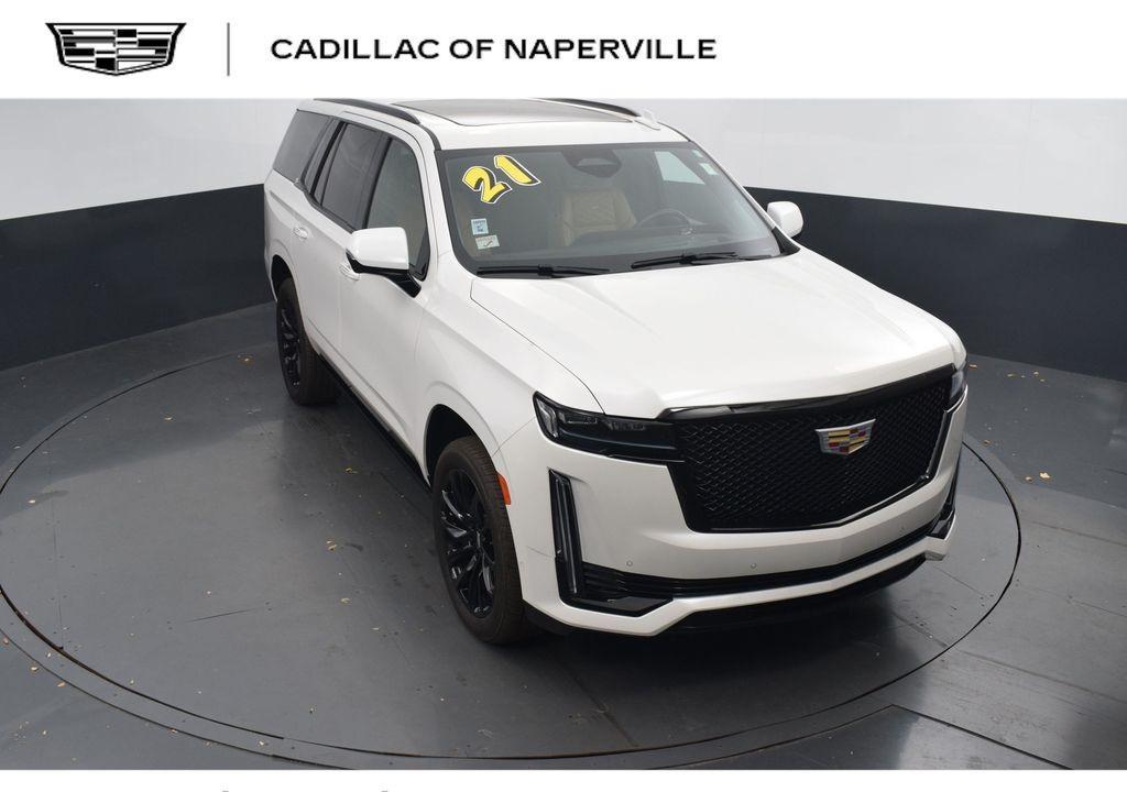 used 2021 Cadillac Escalade car, priced at $72,895