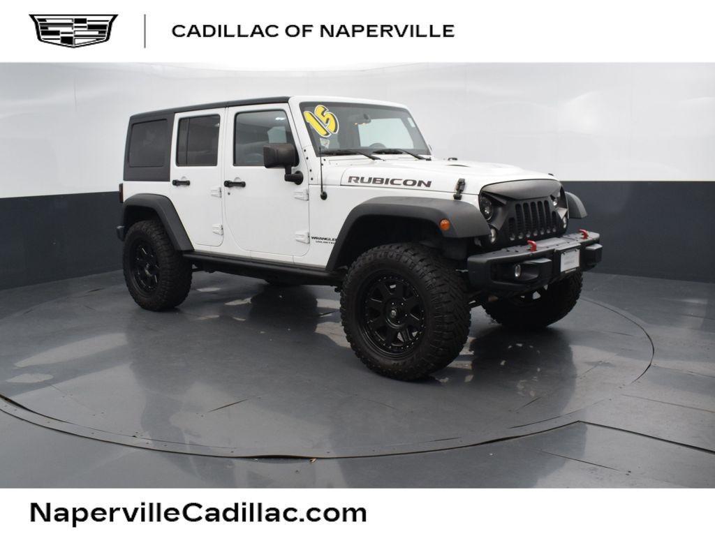 used 2015 Jeep Wrangler Unlimited car, priced at $22,895