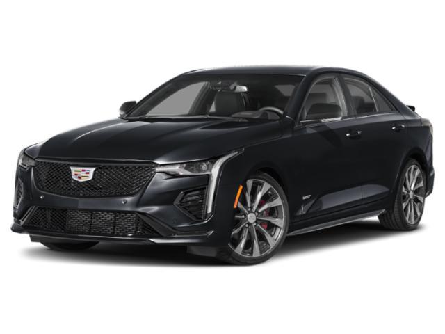 new 2025 Cadillac CT4-V car, priced at $74,680
