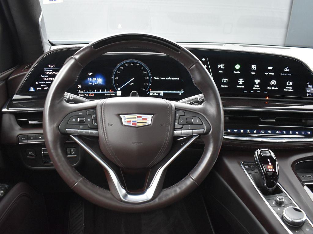 used 2023 Cadillac Escalade car, priced at $78,359