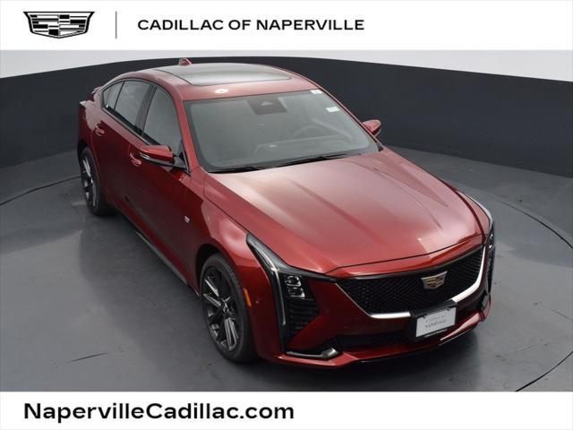 new 2025 Cadillac CT5 car, priced at $57,330