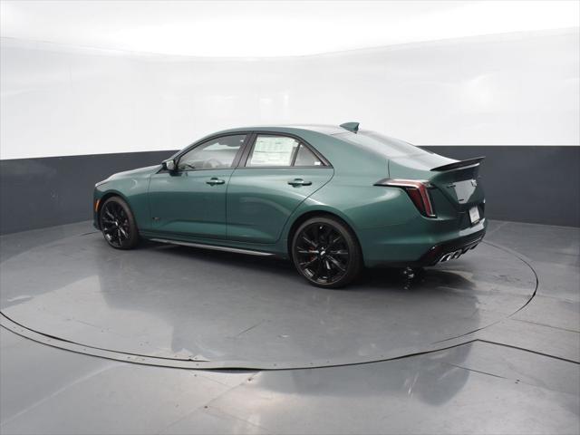 new 2025 Cadillac CT4-V car, priced at $64,575