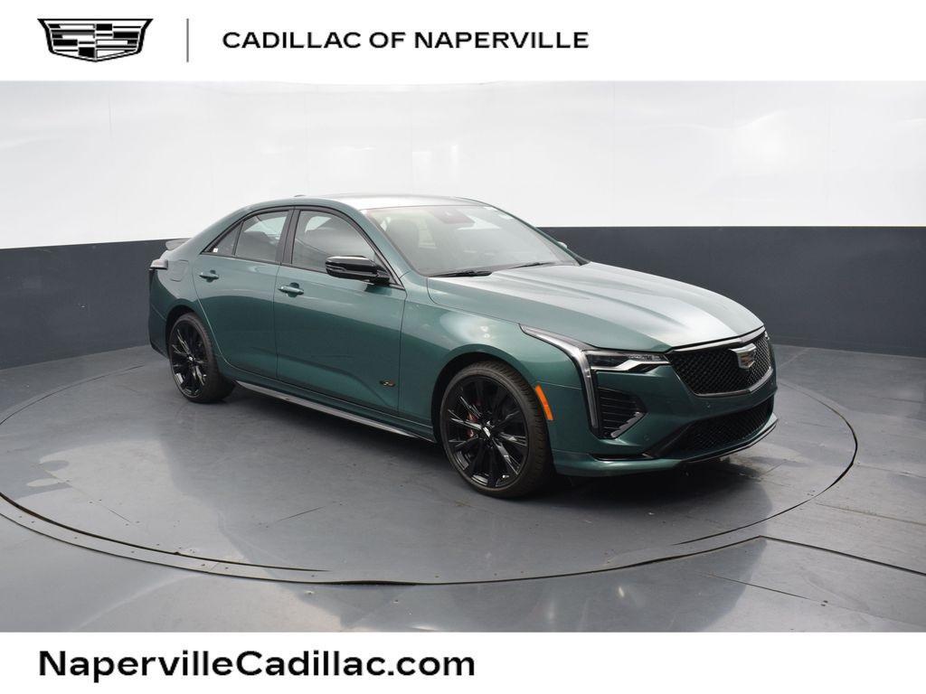 new 2025 Cadillac CT4-V car, priced at $64,575