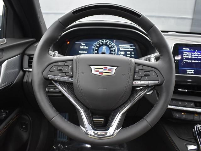 new 2025 Cadillac CT4-V car, priced at $64,575
