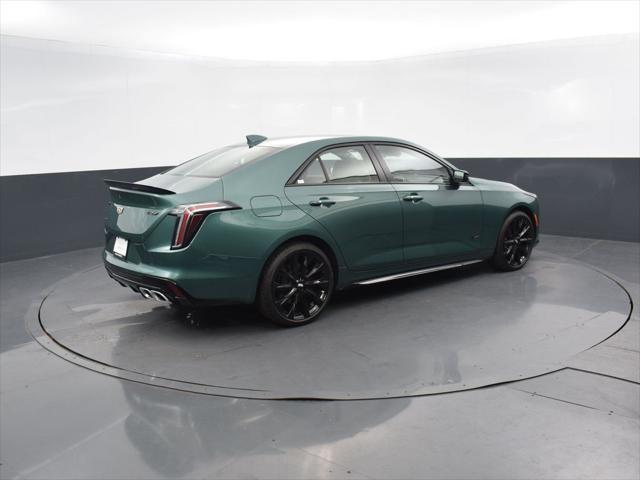 new 2025 Cadillac CT4-V car, priced at $64,575