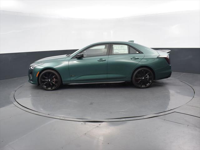 new 2025 Cadillac CT4-V car, priced at $64,575