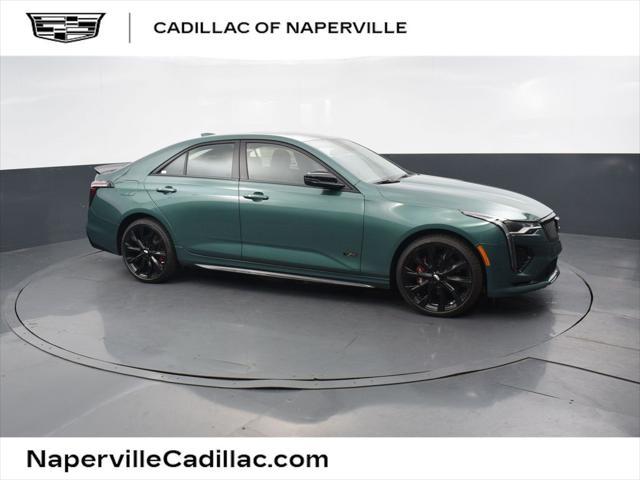 new 2025 Cadillac CT4-V car, priced at $64,575