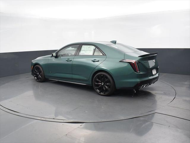 new 2025 Cadillac CT4-V car, priced at $64,575