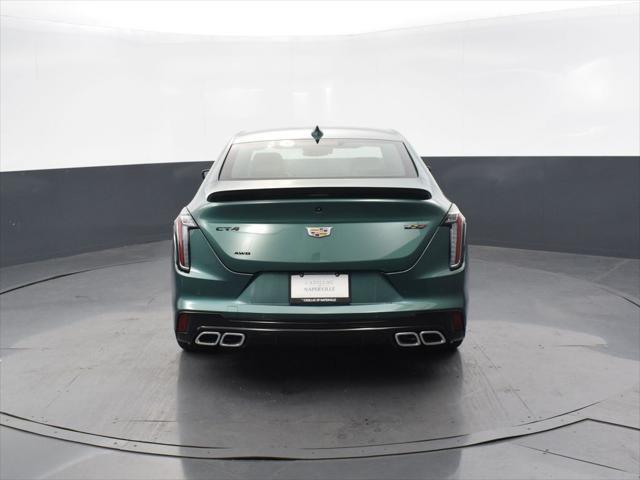 new 2025 Cadillac CT4-V car, priced at $64,575