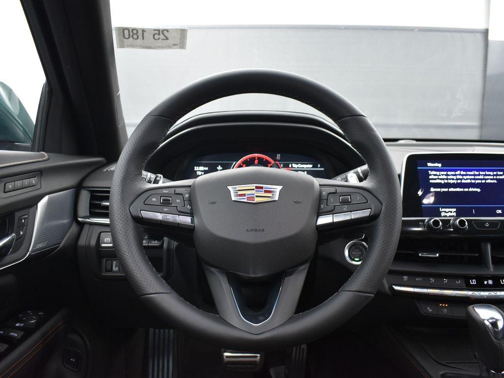 new 2025 Cadillac CT4 car, priced at $52,835