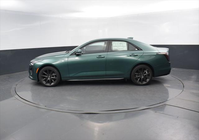 new 2025 Cadillac CT4 car, priced at $52,835