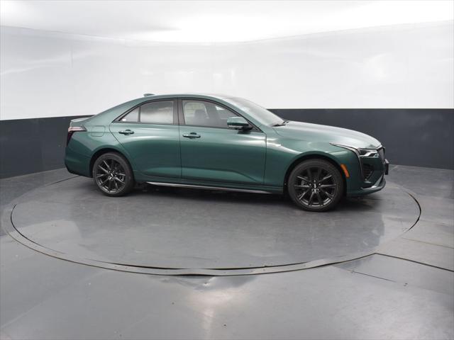 new 2025 Cadillac CT4 car, priced at $52,835