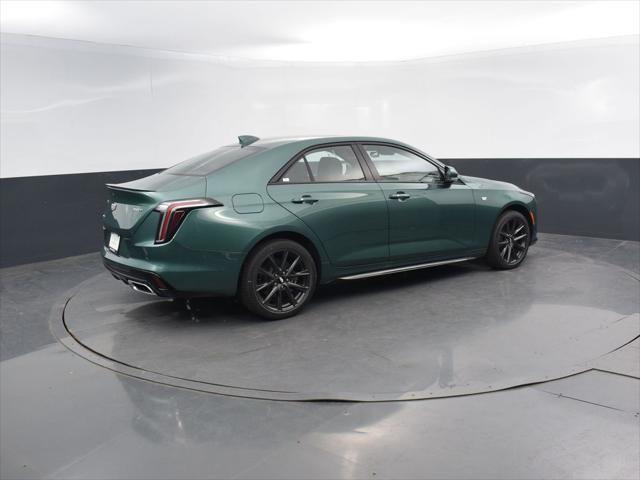 new 2025 Cadillac CT4 car, priced at $52,835