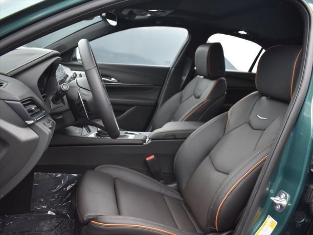 new 2025 Cadillac CT4 car, priced at $52,835