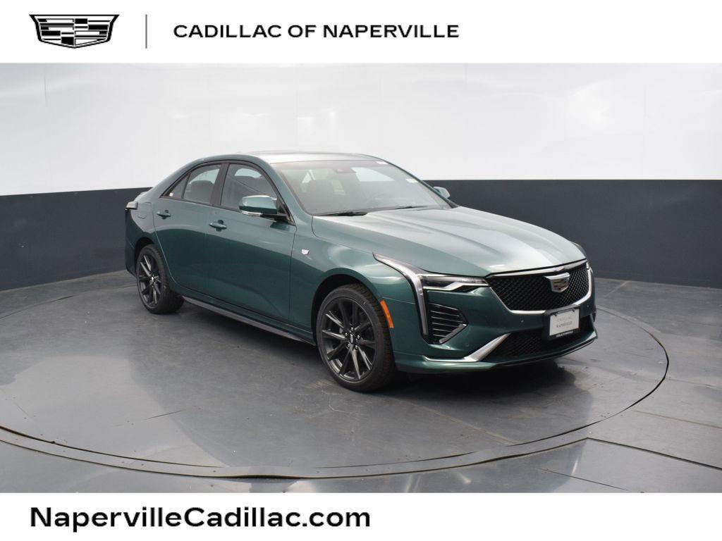 new 2025 Cadillac CT4 car, priced at $52,835