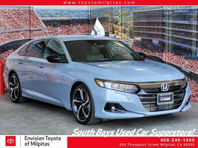 used 2022 Honda Accord car, priced at $27,987