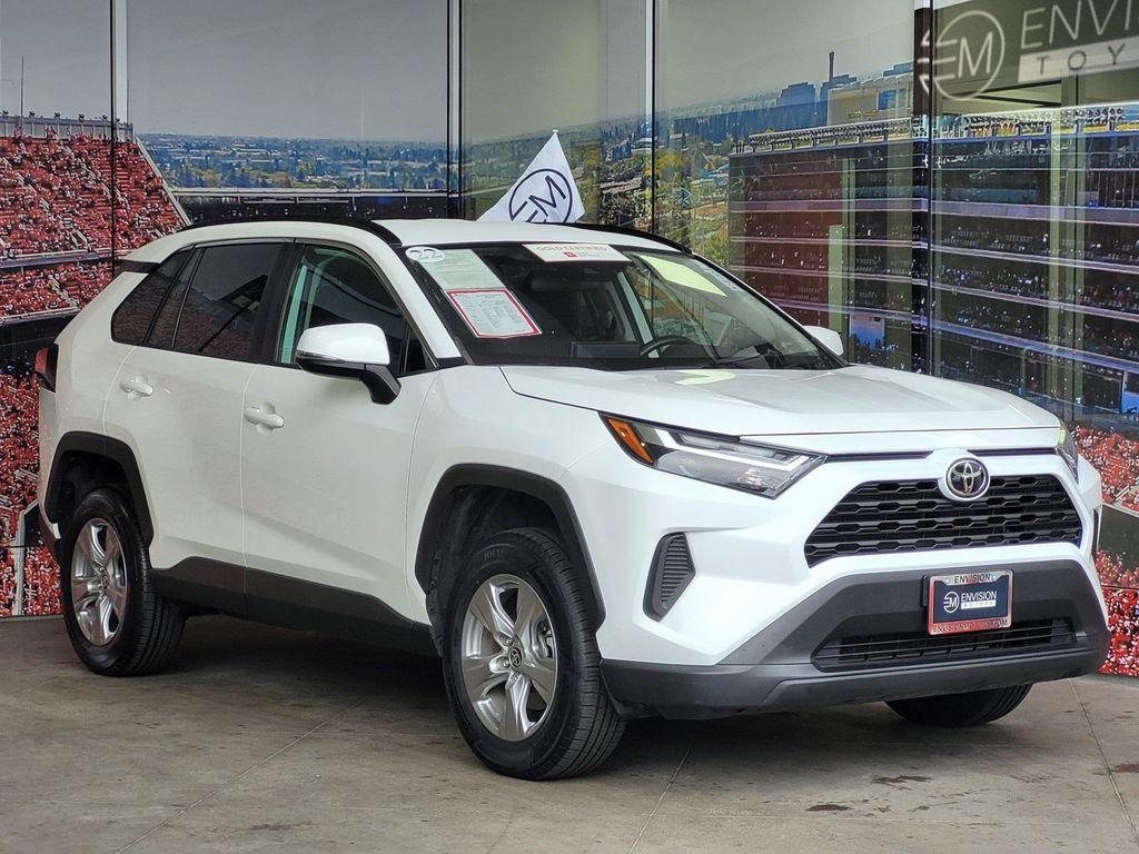 used 2022 Toyota RAV4 car, priced at $28,583