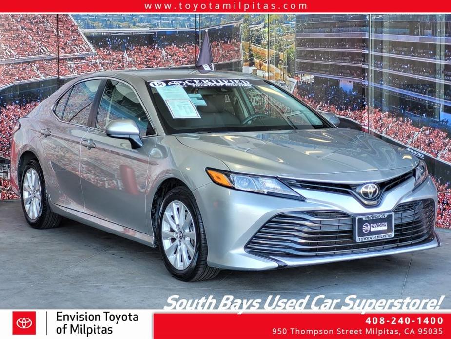 used 2018 Toyota Camry car, priced at $19,633