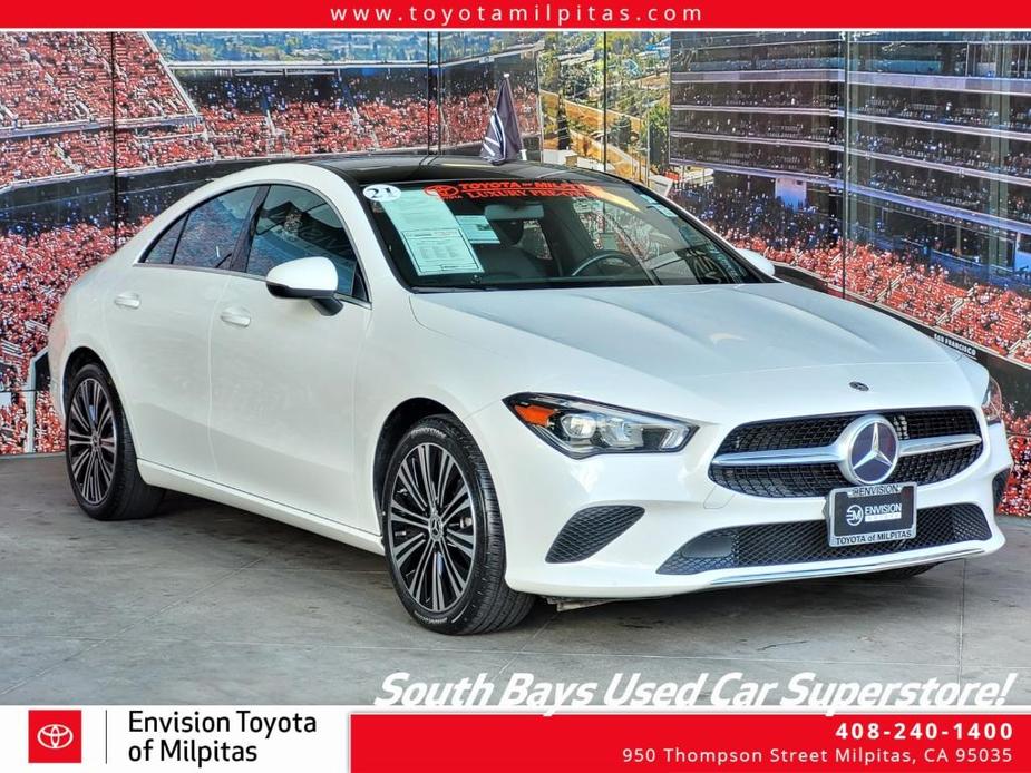 used 2021 Mercedes-Benz CLA 250 car, priced at $33,911