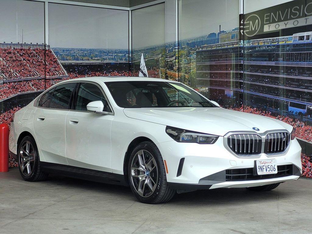 used 2024 BMW i5 car, priced at $45,968