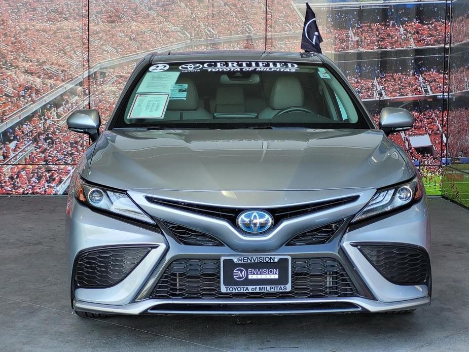 used 2022 Toyota Camry Hybrid car, priced at $33,522