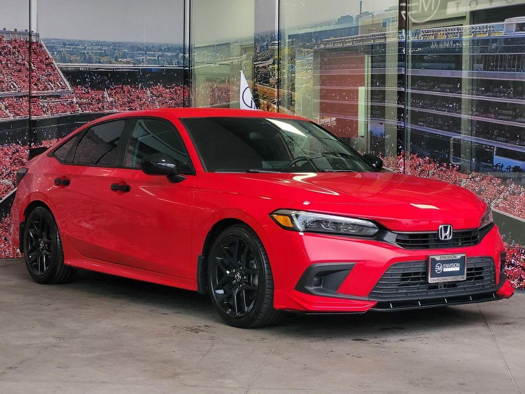 used 2022 Honda Civic car, priced at $23,483