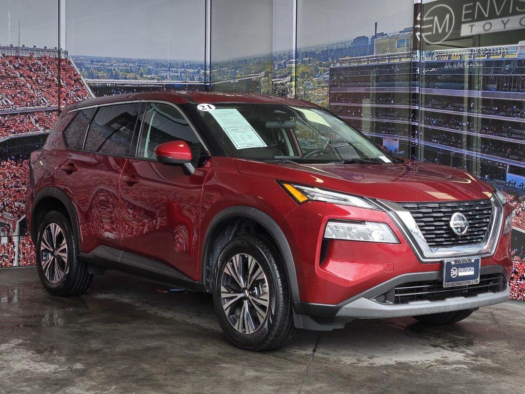used 2021 Nissan Rogue car, priced at $17,990