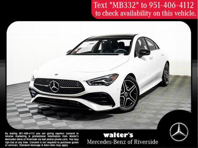 new 2025 Mercedes-Benz CLA 250 car, priced at $50,775