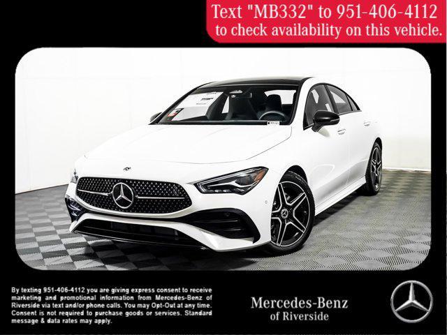 new 2025 Mercedes-Benz CLA 250 car, priced at $50,775