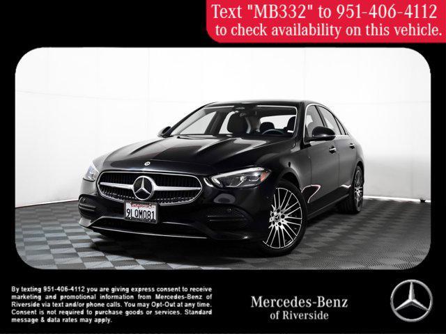 used 2024 Mercedes-Benz C-Class car, priced at $39,997