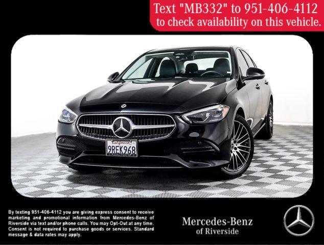 used 2025 Mercedes-Benz C-Class car, priced at $42,997