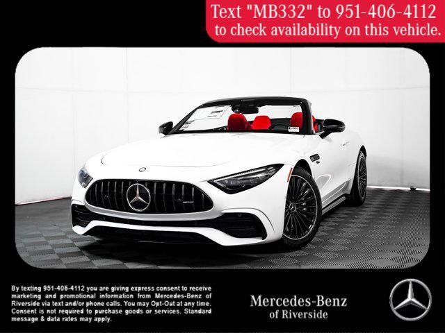 new 2025 Mercedes-Benz AMG SL 43 car, priced at $120,320