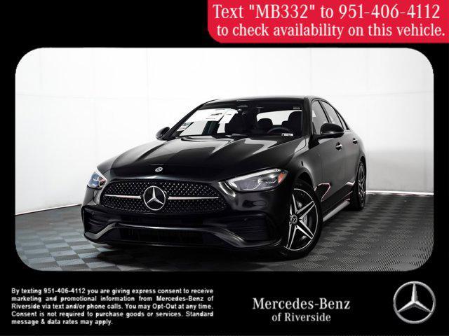 new 2025 Mercedes-Benz C-Class car, priced at $54,135