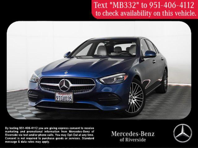 used 2025 Mercedes-Benz C-Class car, priced at $42,997