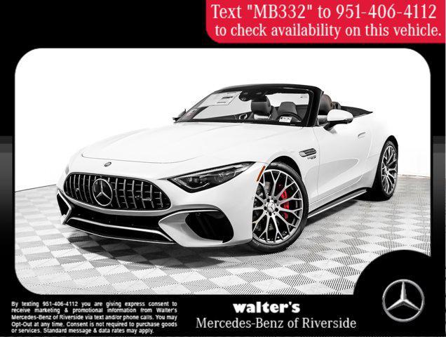 new 2024 Mercedes-Benz AMG SL 55 car, priced at $157,935