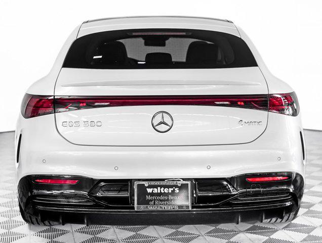 used 2022 Mercedes-Benz EQS 580 car, priced at $58,897