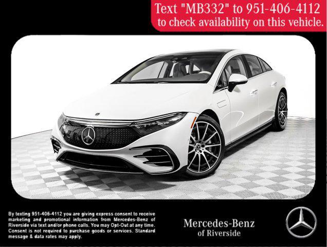 used 2022 Mercedes-Benz EQS 580 car, priced at $58,897