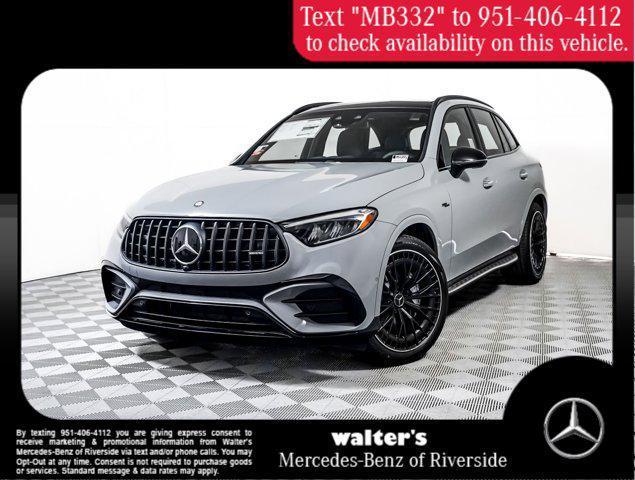 new 2025 Mercedes-Benz AMG GLC 43 car, priced at $78,740