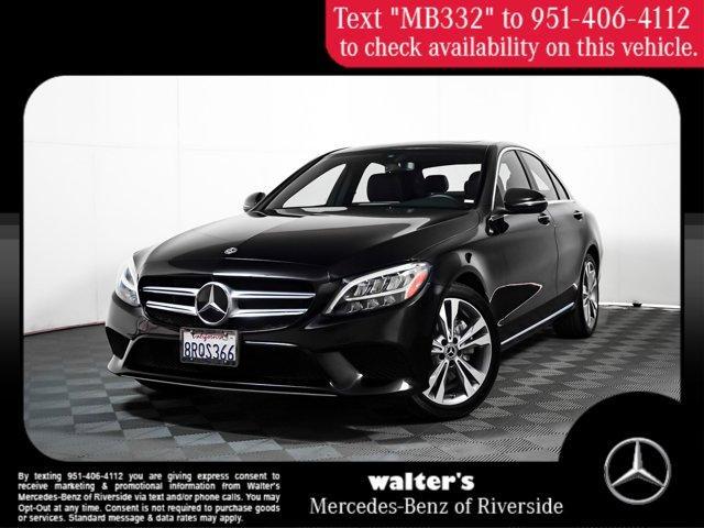 used 2020 Mercedes-Benz C-Class car, priced at $29,999